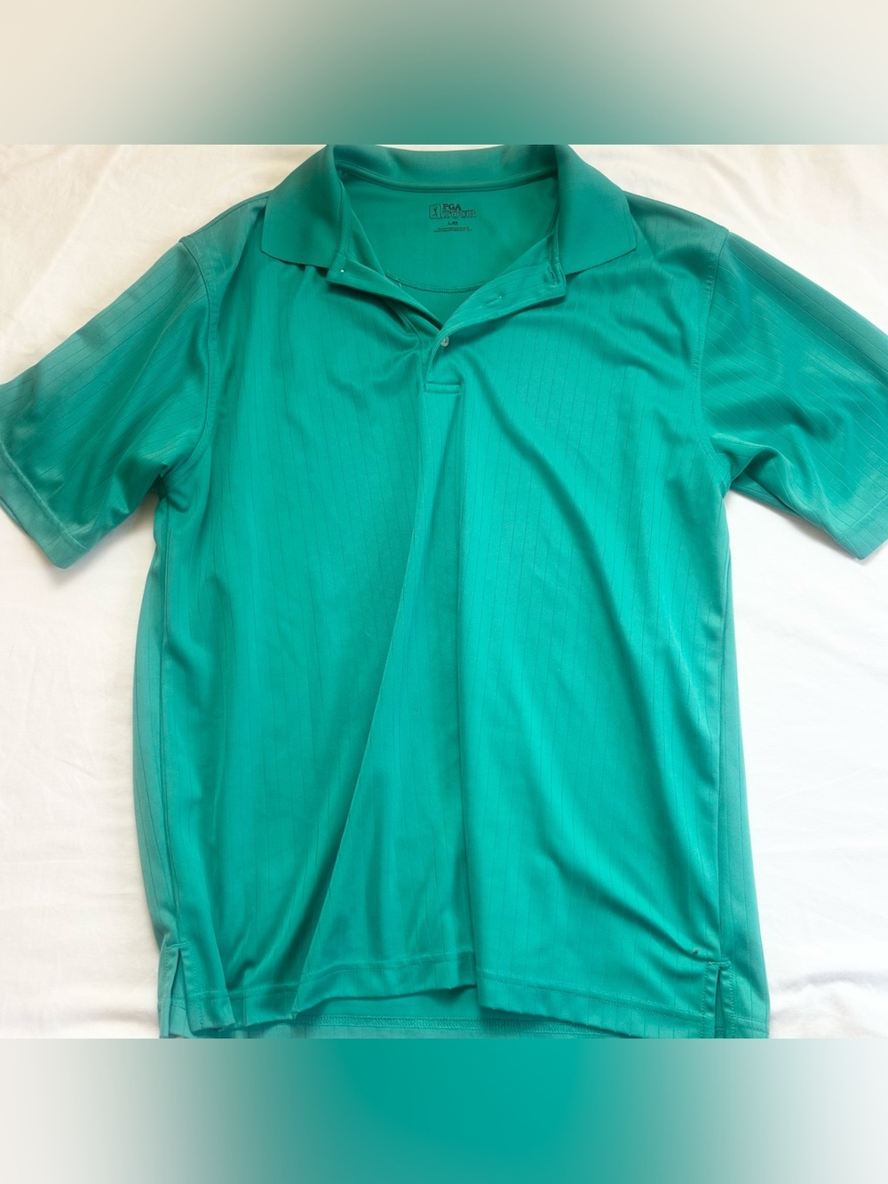 PGA Tour Teal Polo Shirt golf shirt men’s